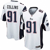 Nike Men & Women & Youth Patriots #91 Jamie Collins White Team Color Game Jersey,baseball caps,new era cap wholesale,wholesale hats